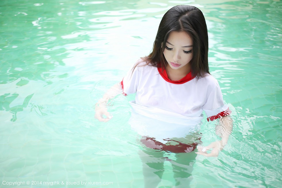 [MyGirl美媛馆]Vol.044_嫩模Anna徐子琦三亚旅拍漂亮花仙子性感比基尼写真54P
