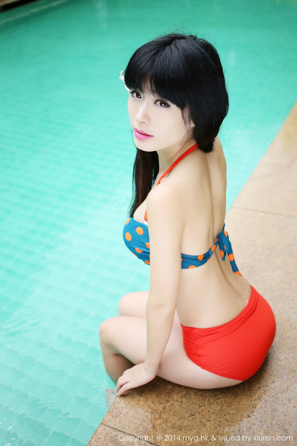 [MyGirl美媛馆]Vol.045_刘雪妮Verna三亚旅拍连体透视蕾丝比基尼完美诱惑写真66P