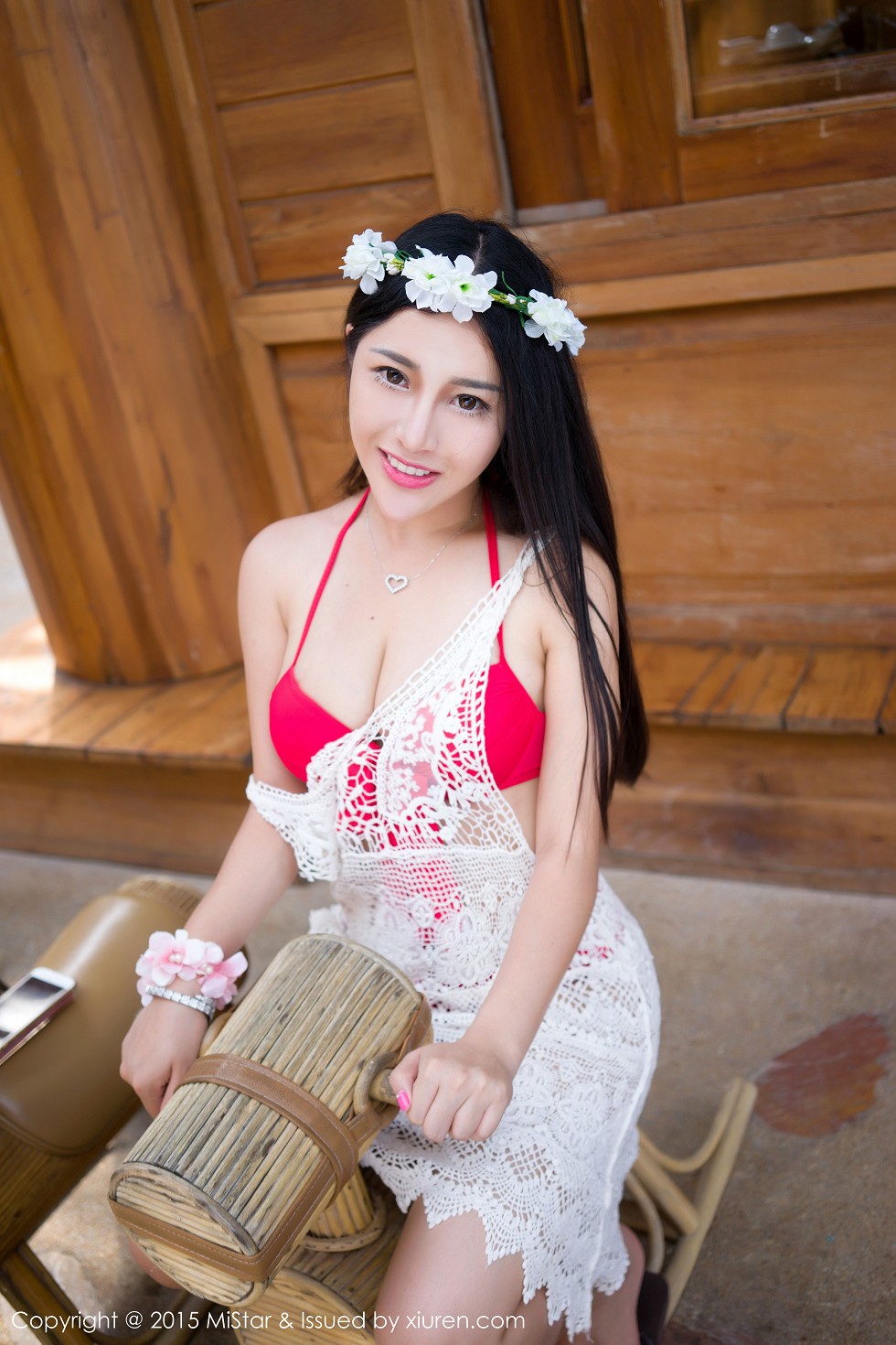 [MiStar魅妍社]Vol.038_嫩模嘉嘉Tiffany普吉岛旅拍性感学生装豪乳翘臀写真60P
