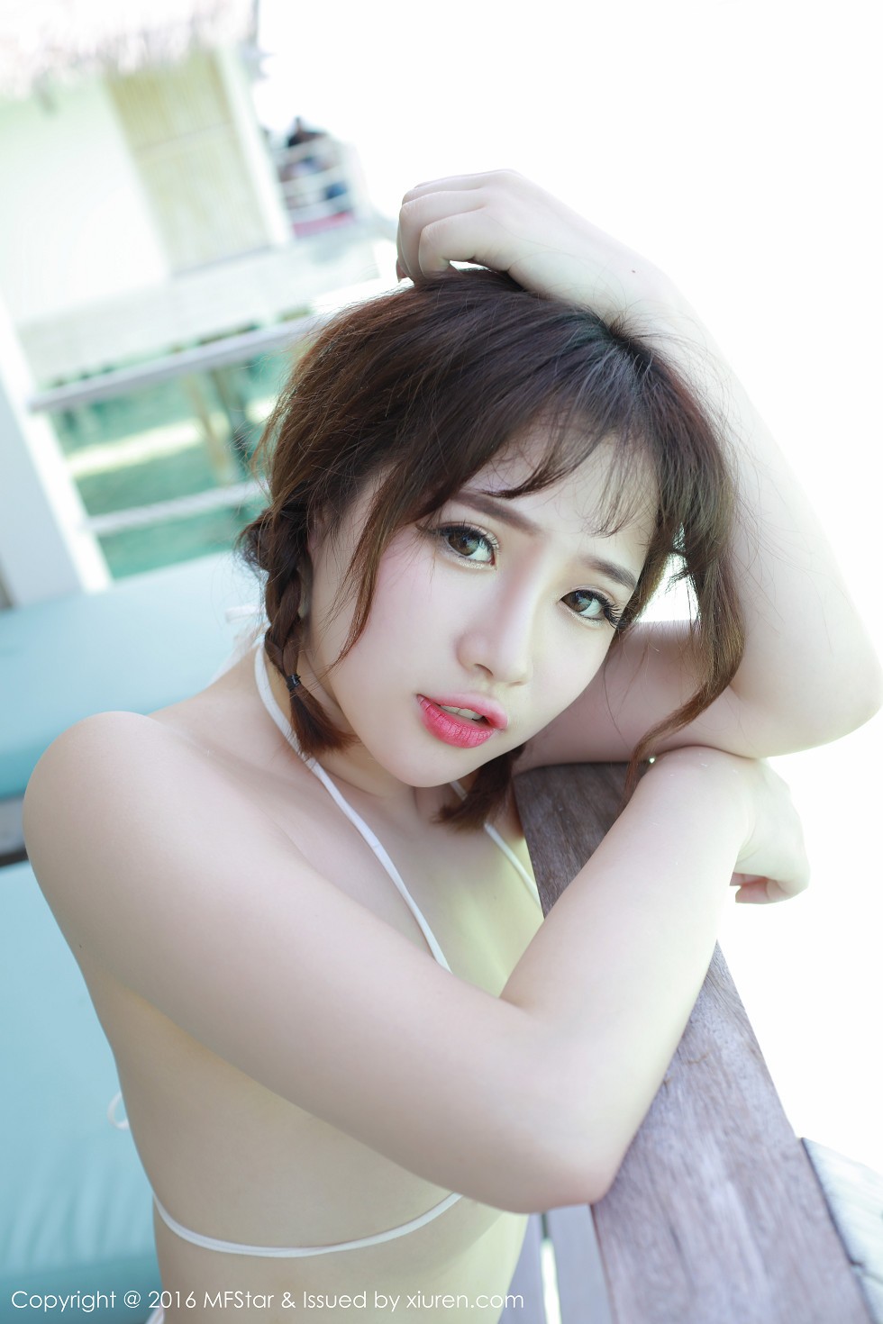 [MFStar模范学院]Vol.049_嫩模徐cake马尔代夫旅拍蓝色透视情趣睡衣完美诱惑51P