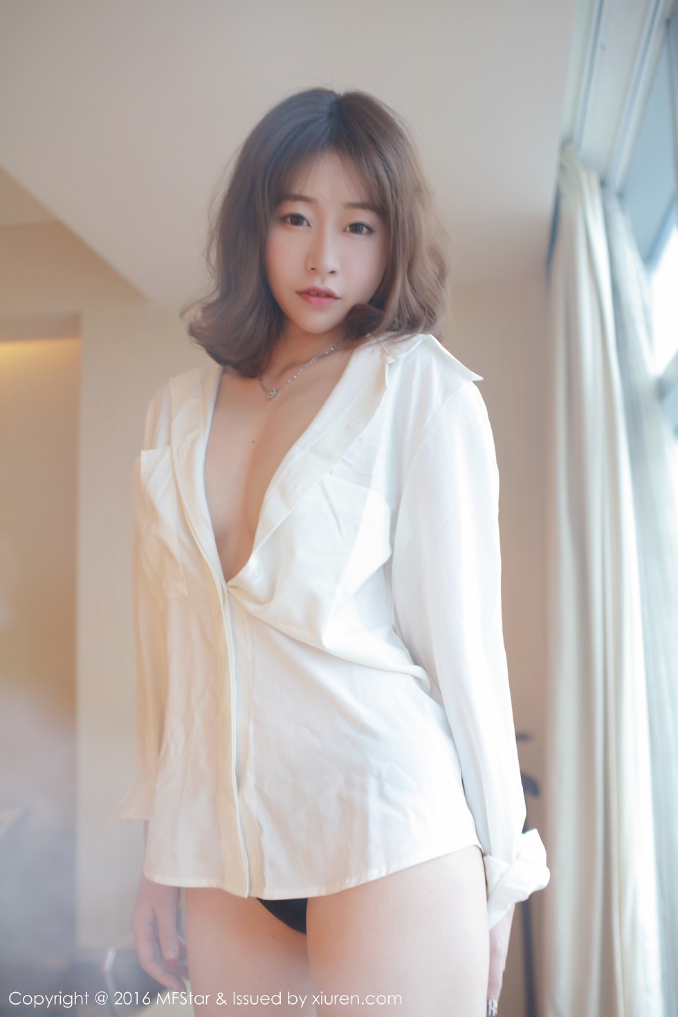 [MFStar模范学院]Vol.066_嫩模陈思雨Mango居家私房内衣诱人美乳性感翘臀写真50P