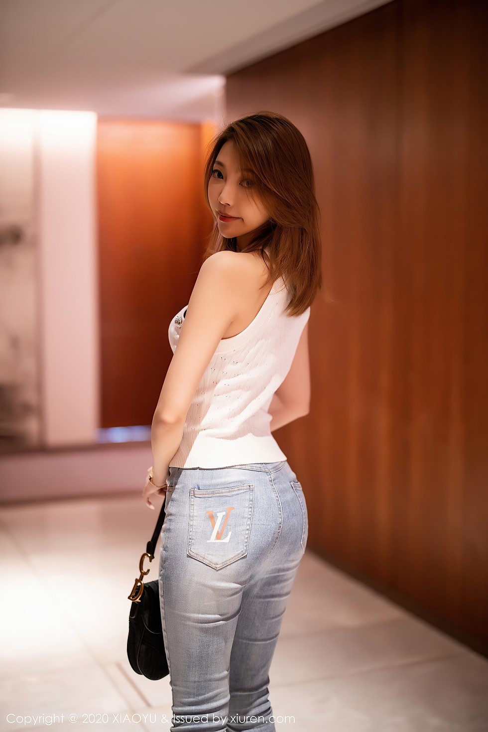 [XiaoYu画语界]Vol.364_女神冯木木LRIS私房脱开档肉丝裤袜露透视内裤诱惑写真119P