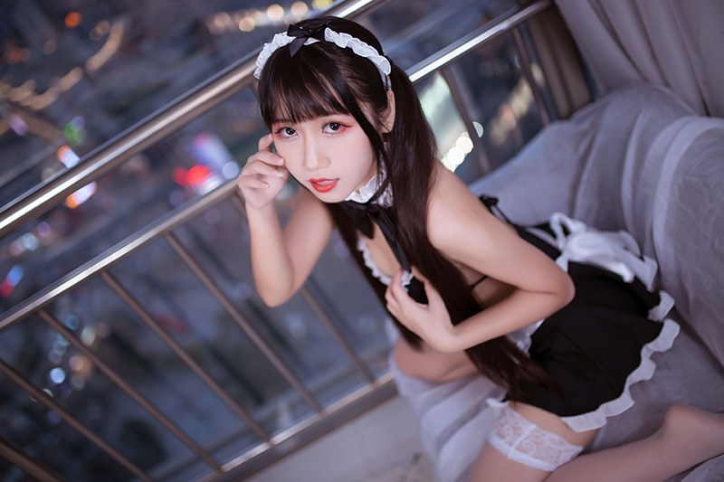 好色女仆利世与不呆猫的调教爱抚(图61)