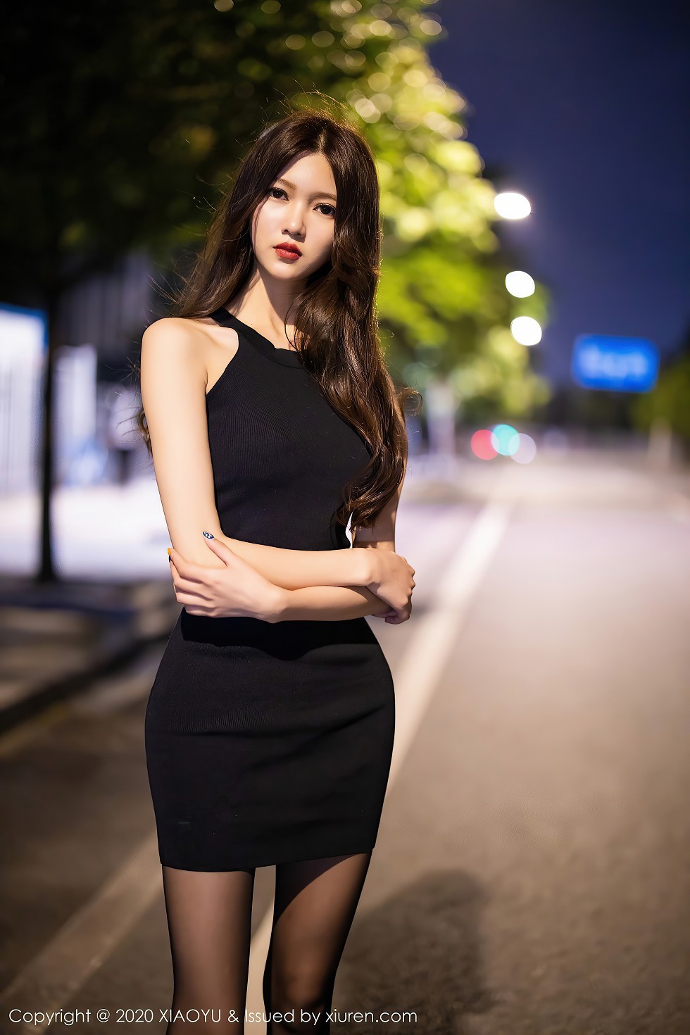 [XiaoYu画语界]Vol.374_嫩模程程程魅惑黑丝车拍+私房无内黑丝裤袜撩人诱惑写真71P