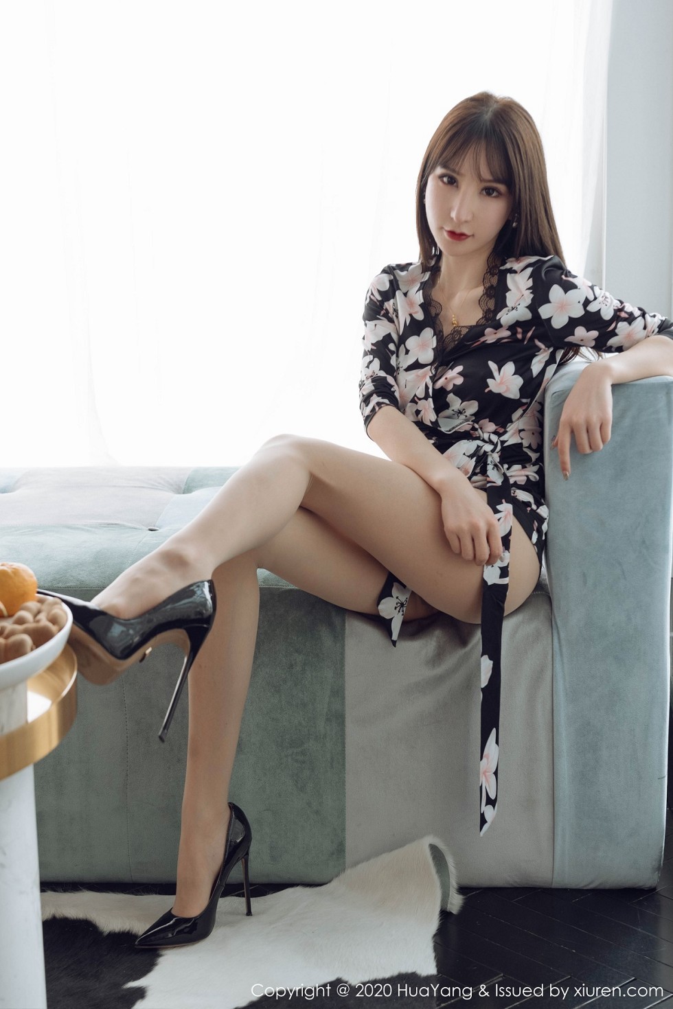 [HuaYang花漾]Vol.296_女神周于希Sandy大理旅拍脱团花和服露无内肉丝裤袜诱惑写真60P