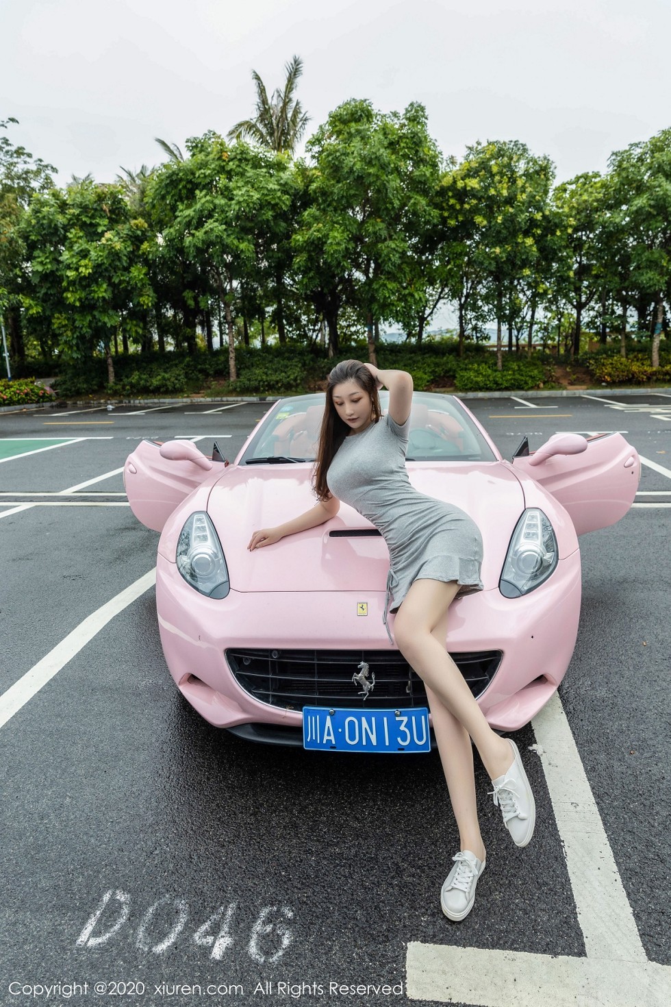 XiuRen第2641期_女神Egg-尤妮丝＆妲己_Toxic倾情出境香车美人主题迷人诱惑写真65P