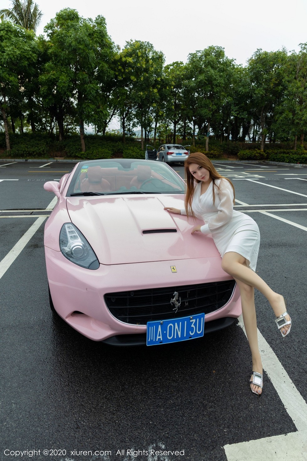 XiuRen第2641期_女神Egg-尤妮丝＆妲己_Toxic倾情出境香车美人主题迷人诱惑写真65P