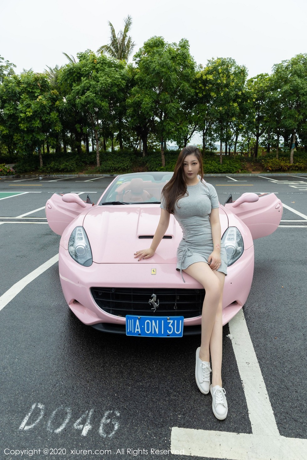 XiuRen第2641期_女神Egg-尤妮丝＆妲己_Toxic倾情出境香车美人主题迷人诱惑写真65P