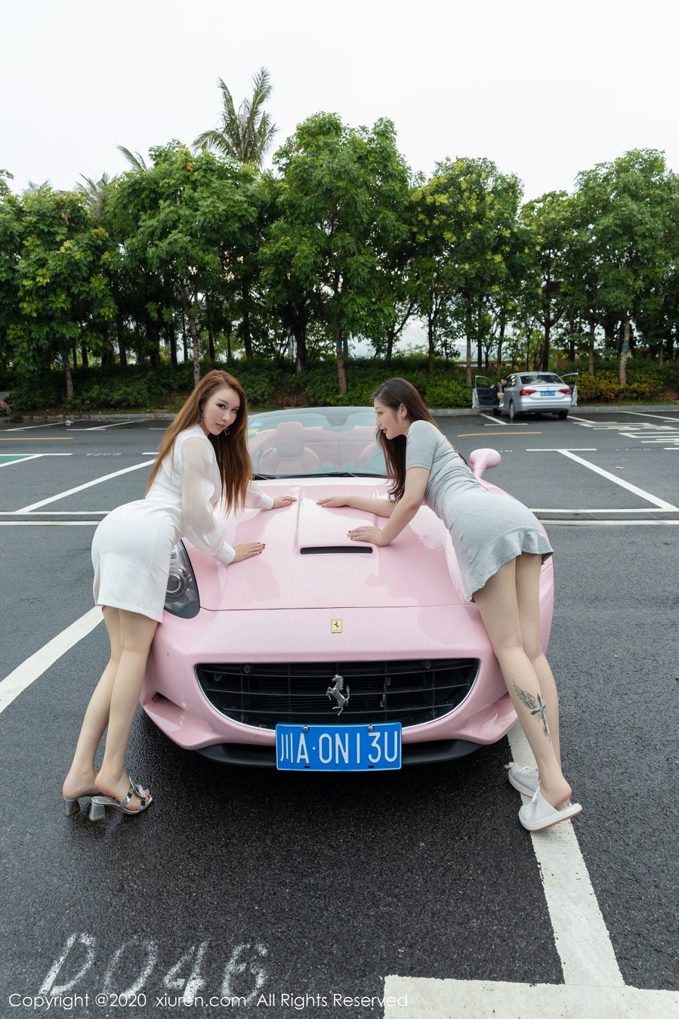 XiuRen第2641期_女神Egg-尤妮丝＆妲己_Toxic倾情出境香车美人主题迷人诱惑写真65P