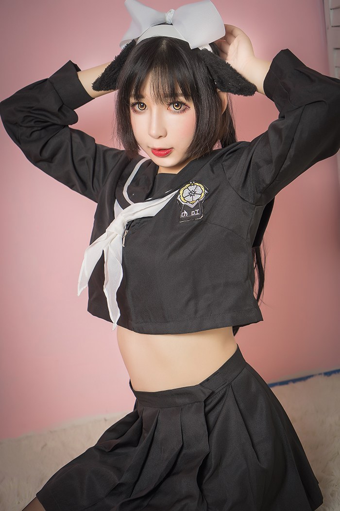 性感COS小酥酱美腿深沟可爱可口(图16)