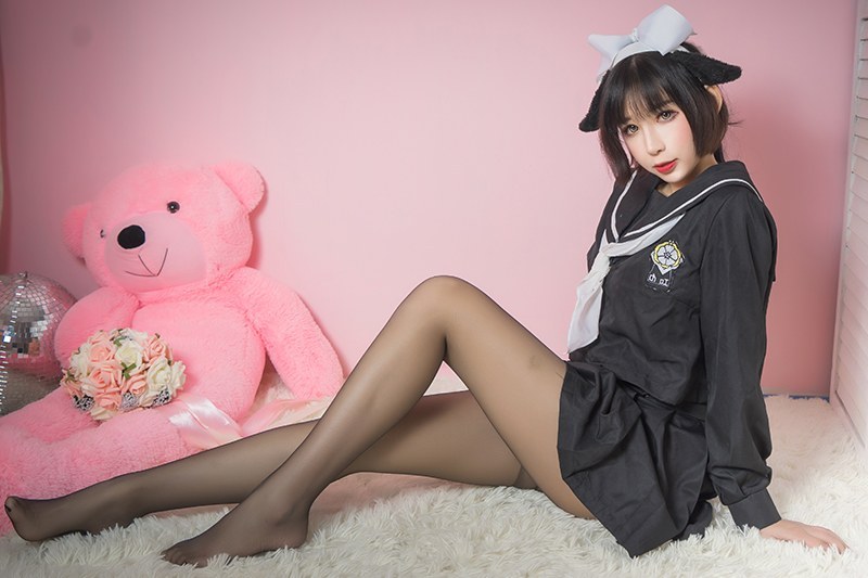 性感COS小酥酱美腿深沟可爱可口(图20)
