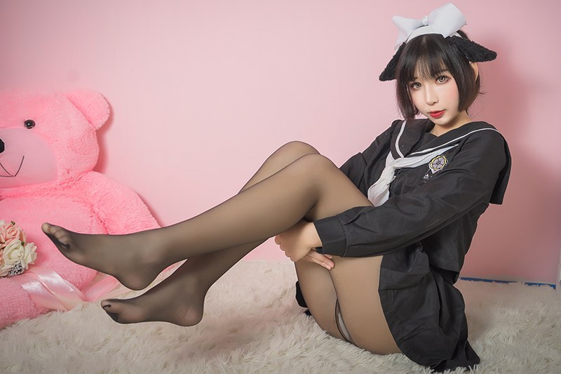 性感COS小酥酱美腿深沟可爱可口(图21)