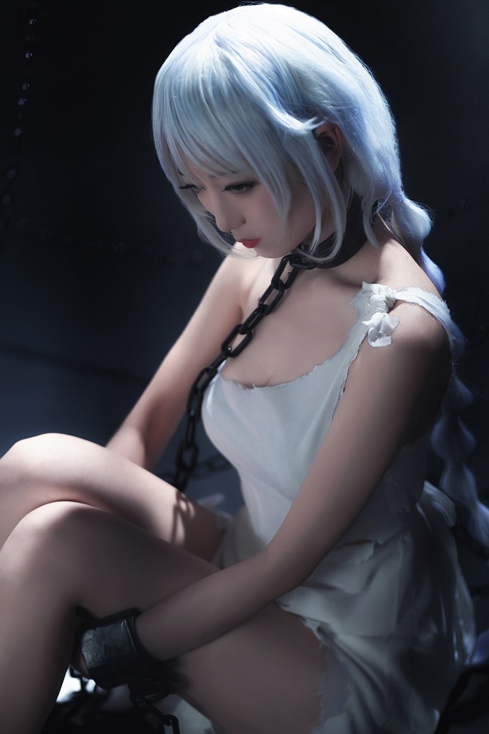 绝美COS铁板烧鬼舞禁欲束缚调教(图24)
