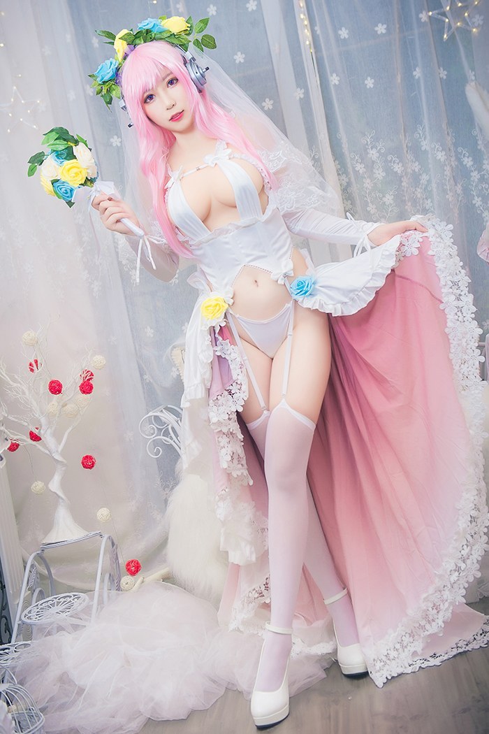 花花仙子小酥酱白丝高跟美乳侧漏(图16)