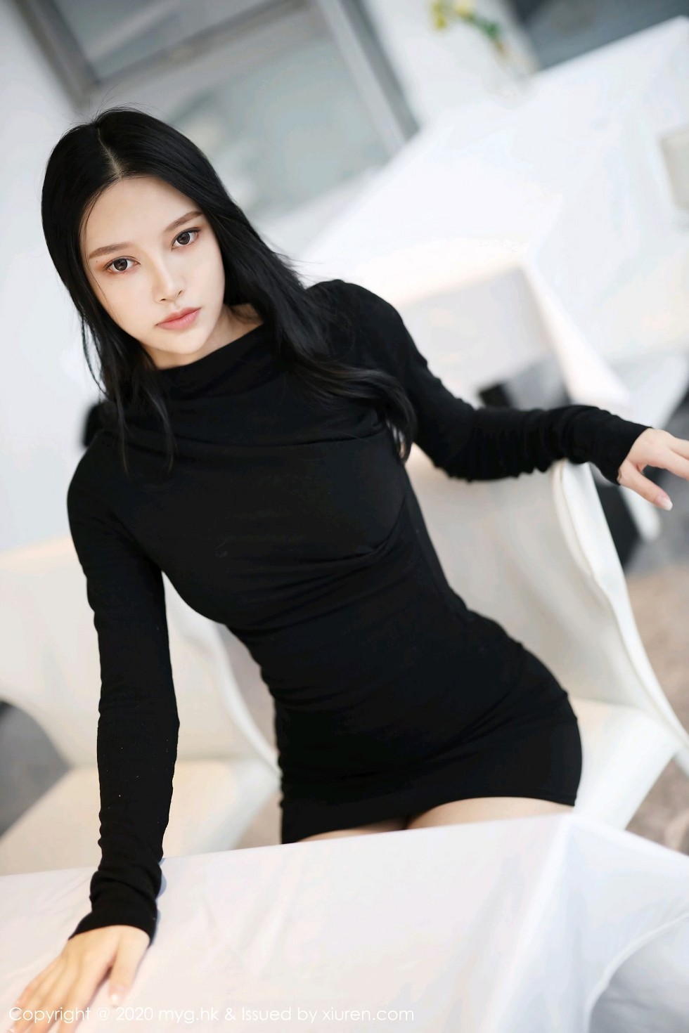 [MyGirl美媛馆]Vol.455_女神唐琪儿私房性感蕾丝内衣系列秀完美身材迷人诱惑写真61P