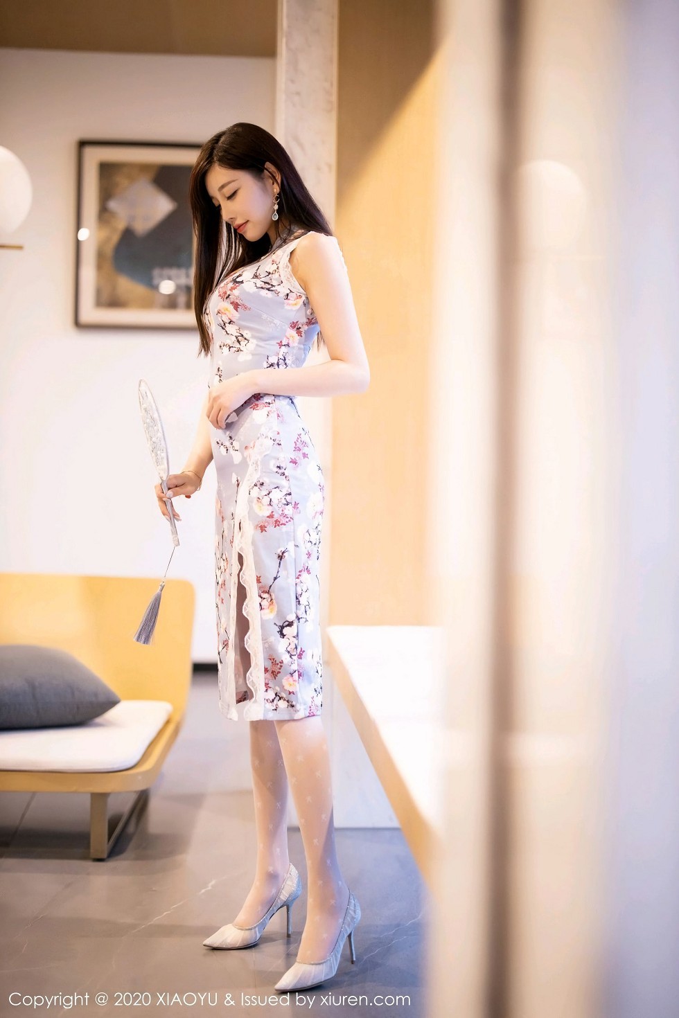 [XiaoYu画语界]Vol.398_女神杨晨晨sugar清远旅拍古韵旗袍配肉丝裤袜秀翘臀诱惑写真53P