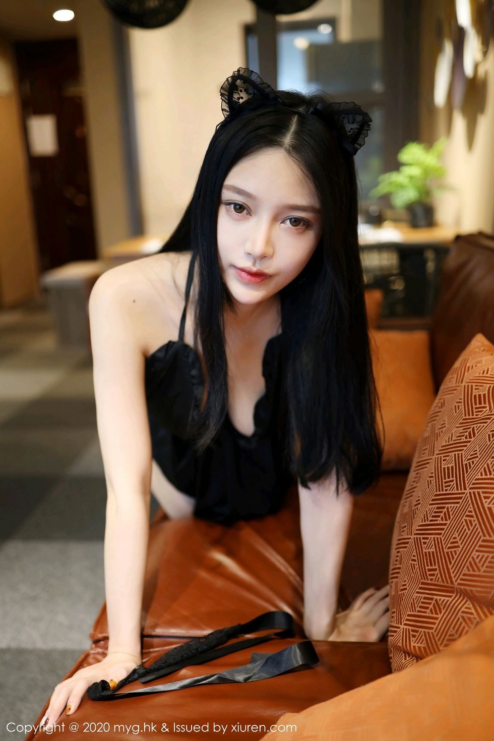 [MyGirl美媛馆]Vol.457_女神唐琪儿神秘蒙面主题黑色低胸连身裙秀白嫩豪乳诱惑写真113P