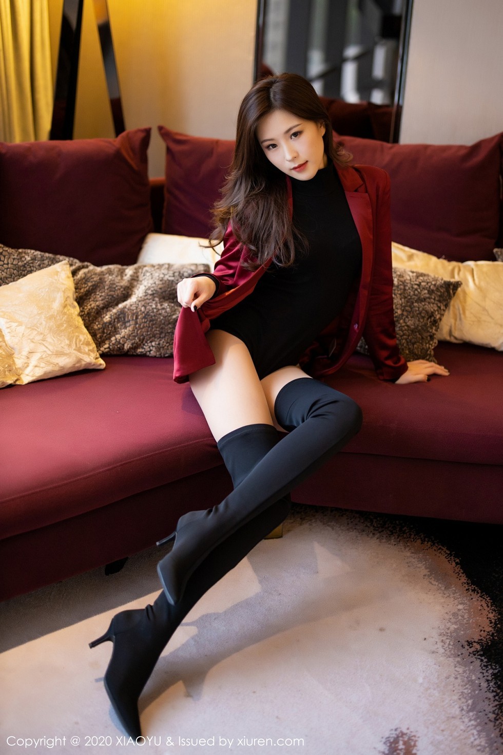 [XiaoYu画语界]Vol.415_嫩模杨紫嫣Cynthia时尚街拍+私房透视内裤秀翘臀诱惑写真93P