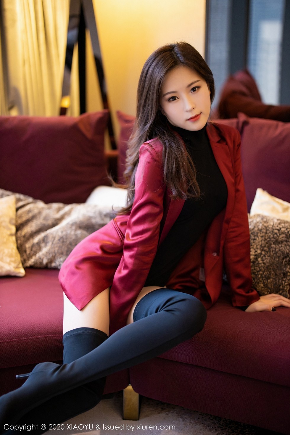 [XiaoYu画语界]Vol.415_嫩模杨紫嫣Cynthia时尚街拍+私房透视内裤秀翘臀诱惑写真93P