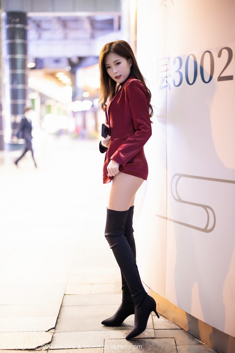 [XiaoYu画语界]Vol.415_嫩模杨紫嫣Cynthia时尚街拍+私房透视内裤秀翘臀诱惑写真93P