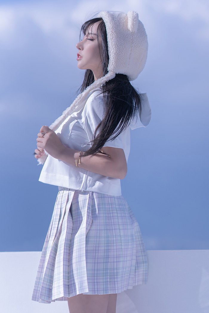 思春期少女米线线JK制服美腿撩人(图10)