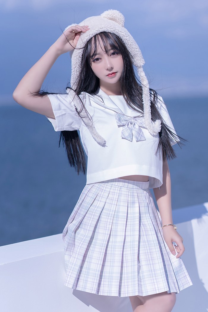 思春期少女米线线JK制服美腿撩人(图13)