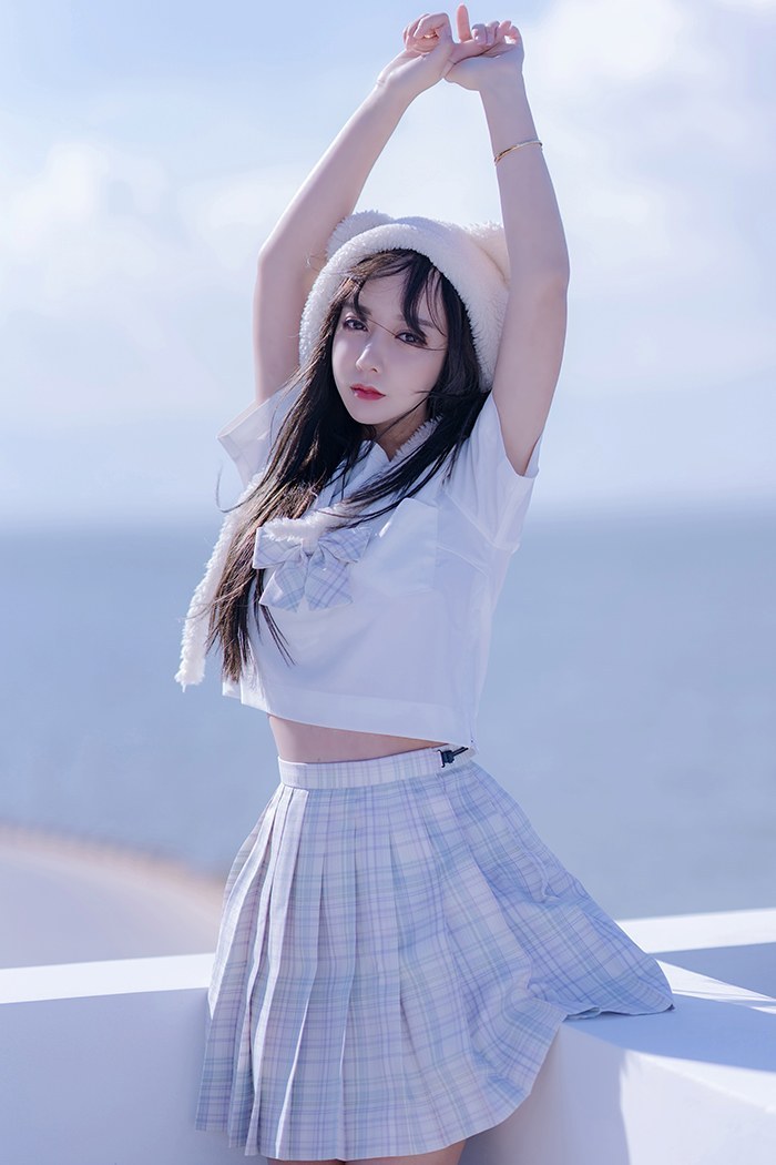 思春期少女米线线JK制服美腿撩人(图16)