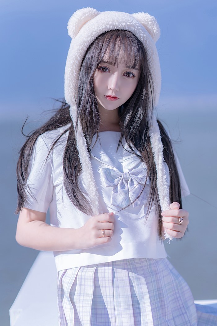 思春期少女米线线JK制服美腿撩人(图19)