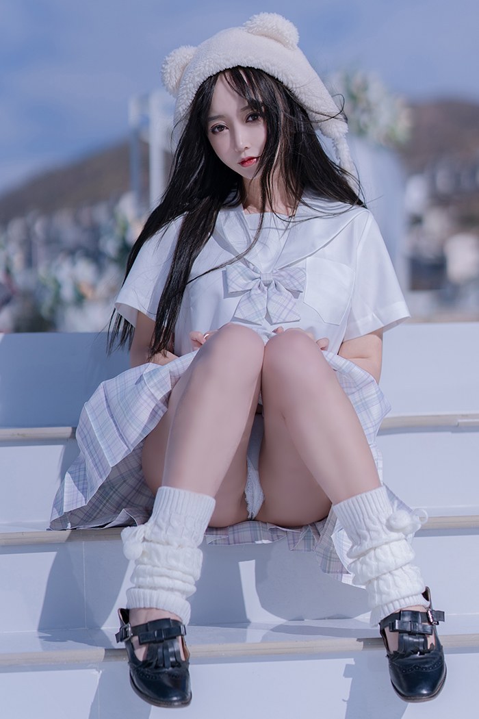思春期少女米线线JK制服美腿撩人(图20)