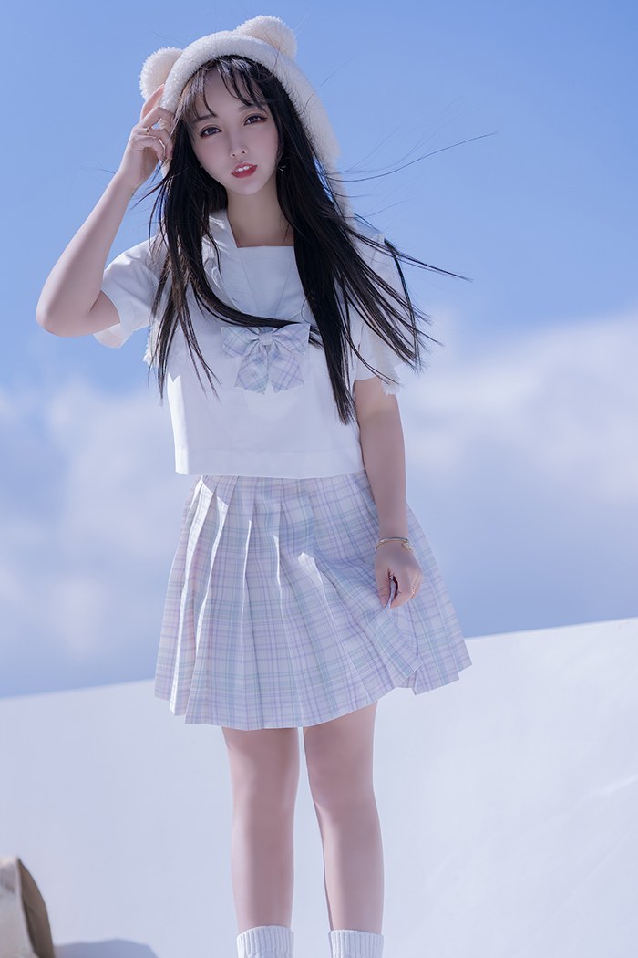 思春期少女米线线JK制服美腿撩人(图27)