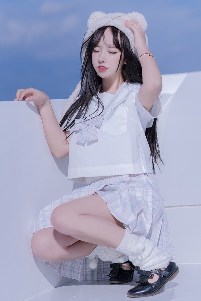 思春期少女米线线JK制服美腿撩人(图29)