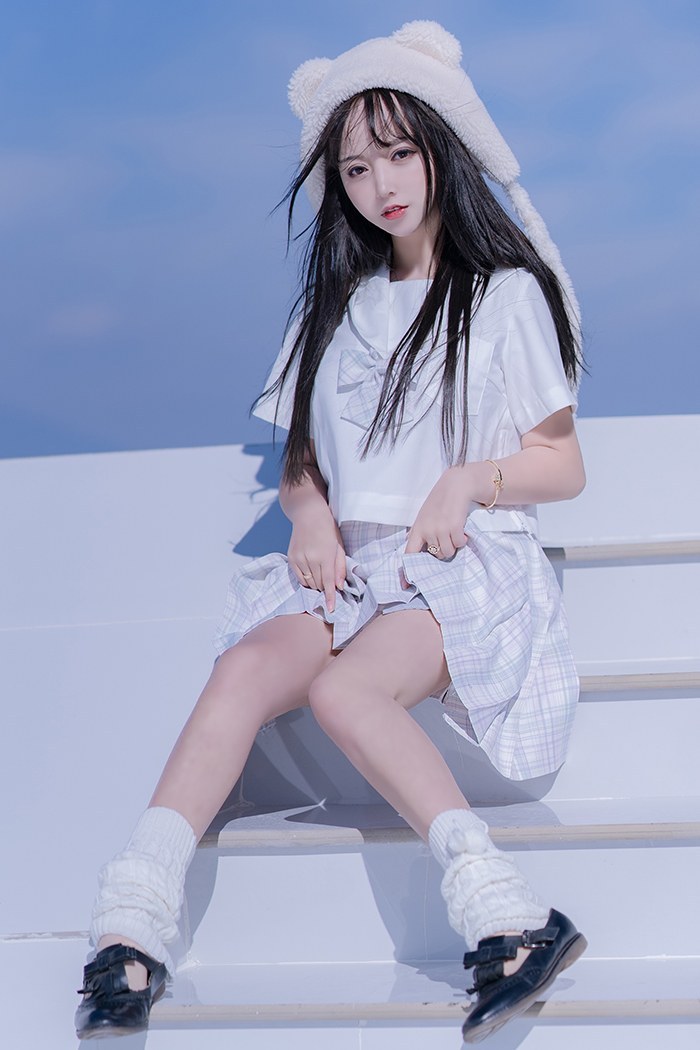 思春期少女米线线JK制服美腿撩人(图34)