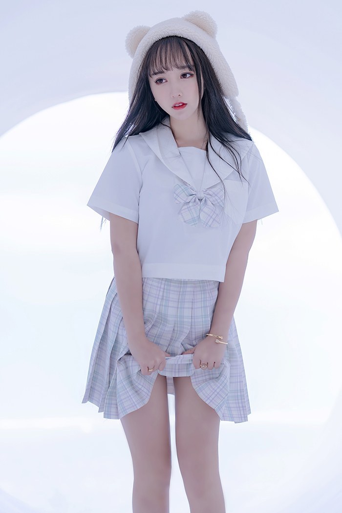 思春期少女米线线JK制服美腿撩人(图45)