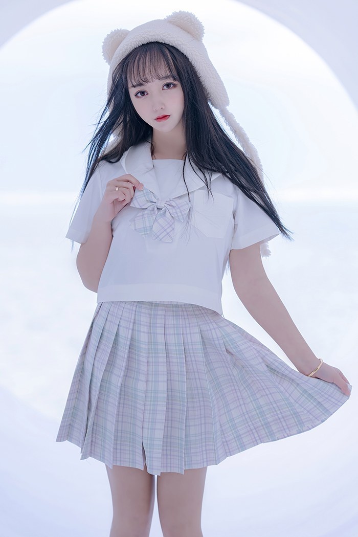 思春期少女米线线JK制服美腿撩人(图47)