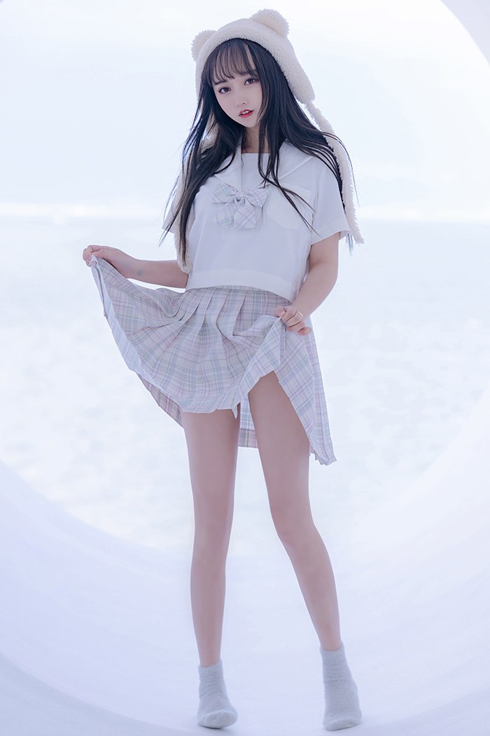 思春期少女米线线JK制服美腿撩人(图48)