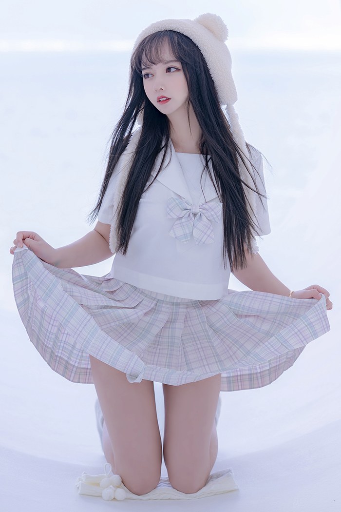 思春期少女米线线JK制服美腿撩人(图54)