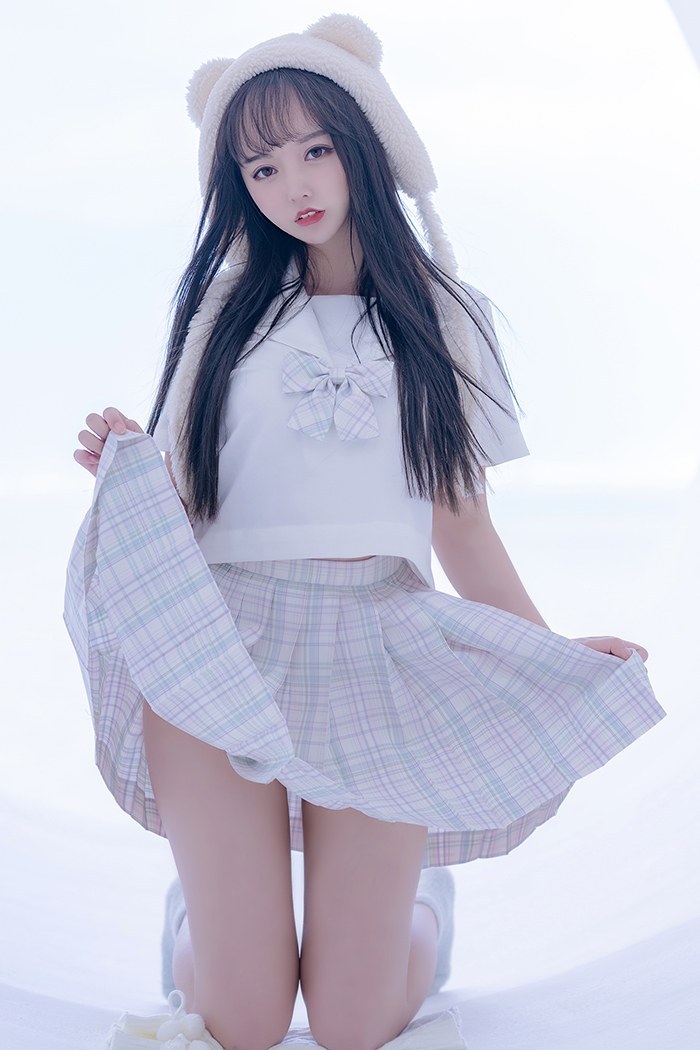 思春期少女米线线JK制服美腿撩人(图55)