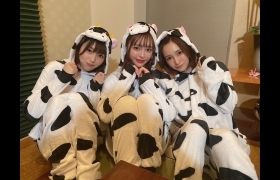 2021牛cos图 女优化身奶牛装