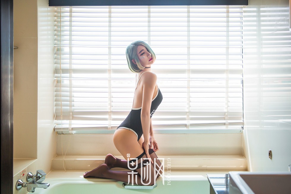 [GIRLT果团网]NO.145_果团泰国特辑嫩模高叉连体衣+缕空情趣内衣撩人诱惑写真50P