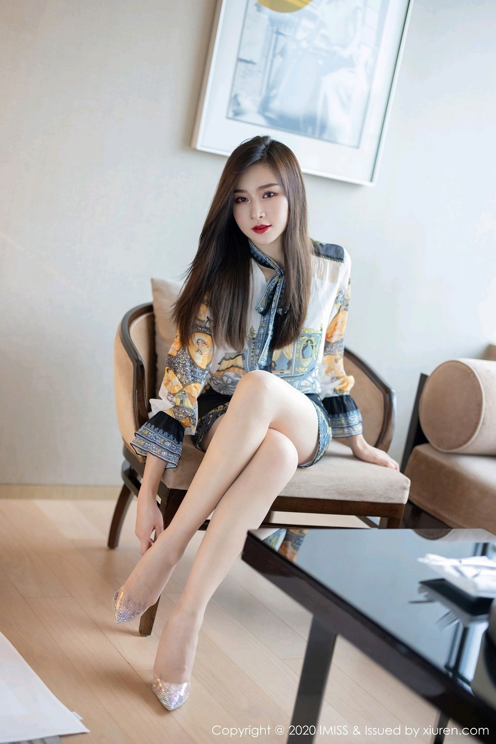 [IMISS爱蜜社]Vol.525_气质美女Vanessa私房床上性感内衣秀完美身材迷人诱惑写真56P