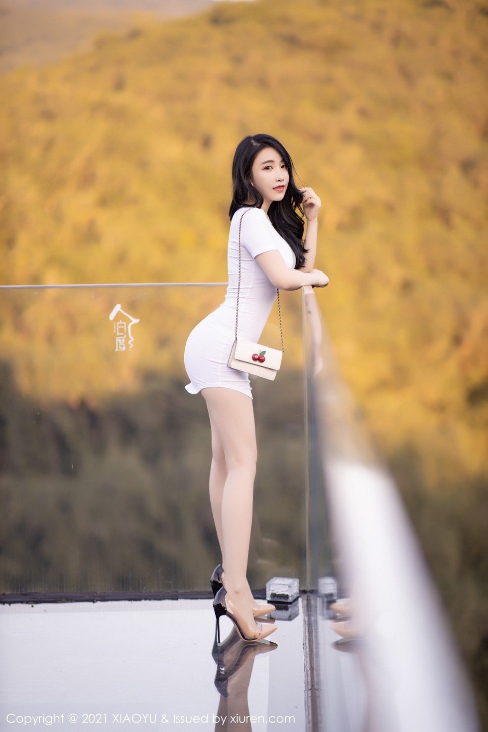 [XiaoYu画语界]Vol.446_女神绯月樱-Cherry西双版纳旅拍真空内衣半撩露豪乳诱惑写真91P