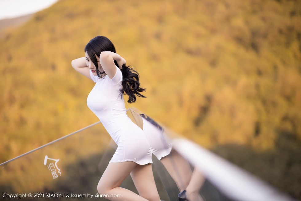 [XiaoYu画语界]Vol.446_女神绯月樱-Cherry西双版纳旅拍真空内衣半撩露豪乳诱惑写真91P