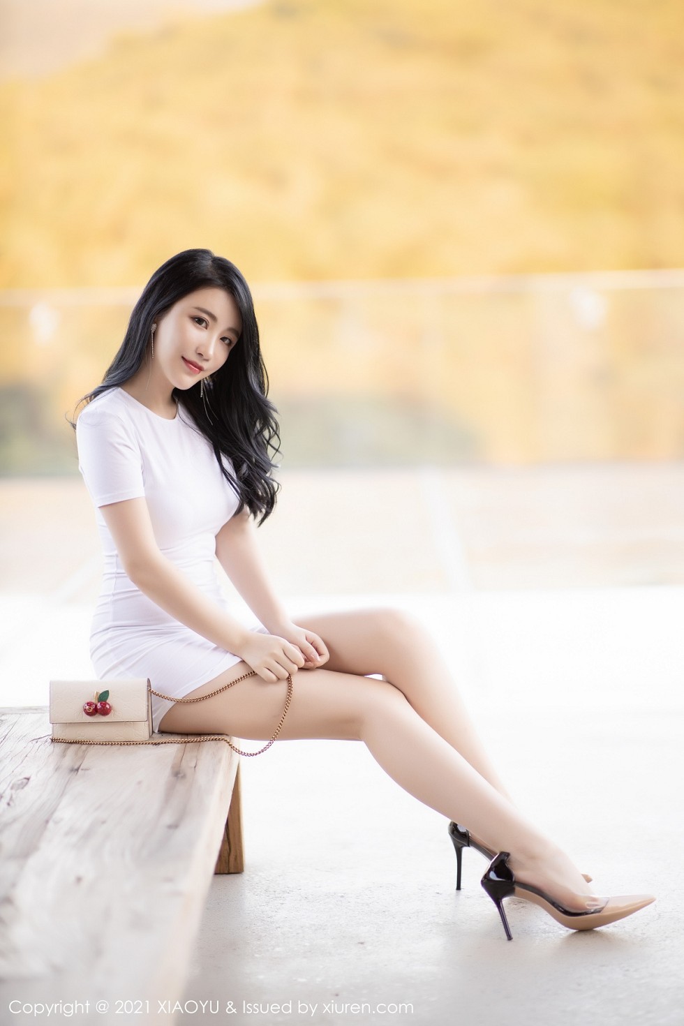 [XiaoYu画语界]Vol.446_女神绯月樱-Cherry西双版纳旅拍真空内衣半撩露豪乳诱惑写真91P