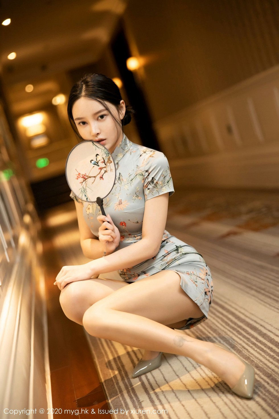 [MyGirl美媛馆]Vol.473_女神唐琪儿床上古典婀娜旗袍配肉丝裤袜撩人姿势诱惑写真148P
