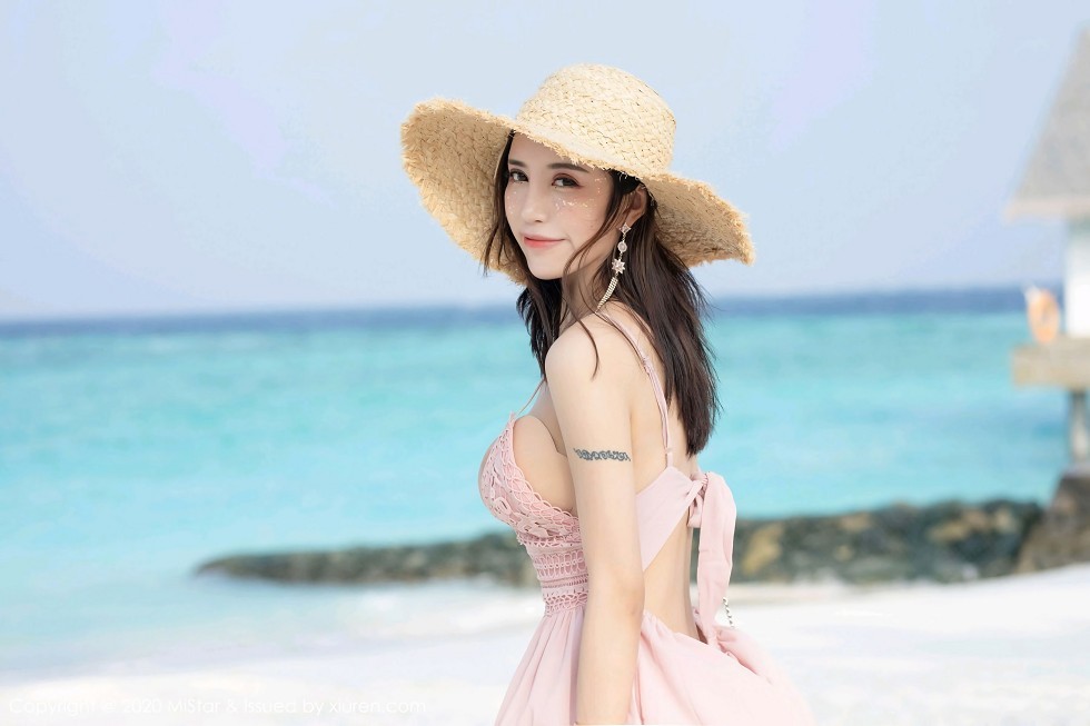 [MiStar魅妍社]Vol.324_女神陈思琪Art马尔代夫旅拍沙滩性感比基尼完美诱惑写真43P