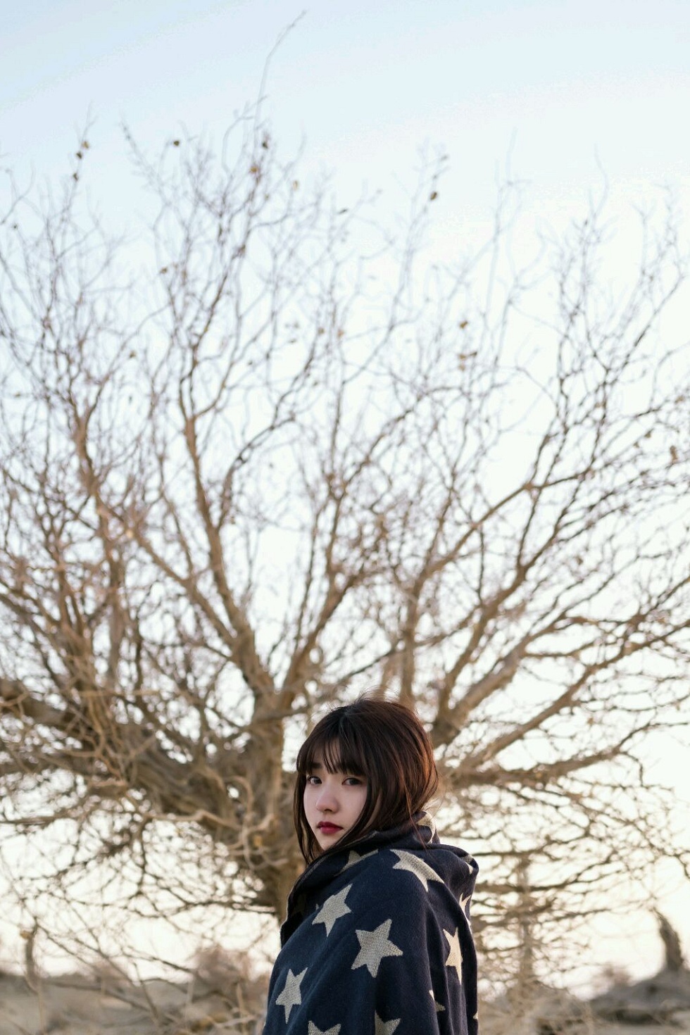 [Tukmo兔几盟]Vol.105_嫩模球球沙漠之旅第三套万般风情绕眉梢回眸一笑清新写真40P