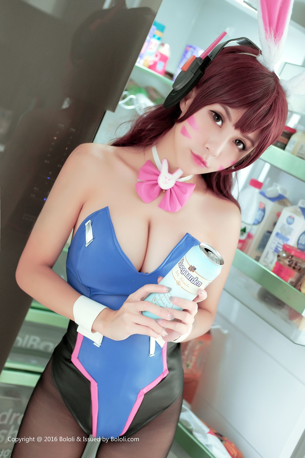 [Tukmo兔几盟]Vol.116_女神夏美酱黑丝兔女郎DVAcos系列秀豪乳翘臀诱惑写真30P