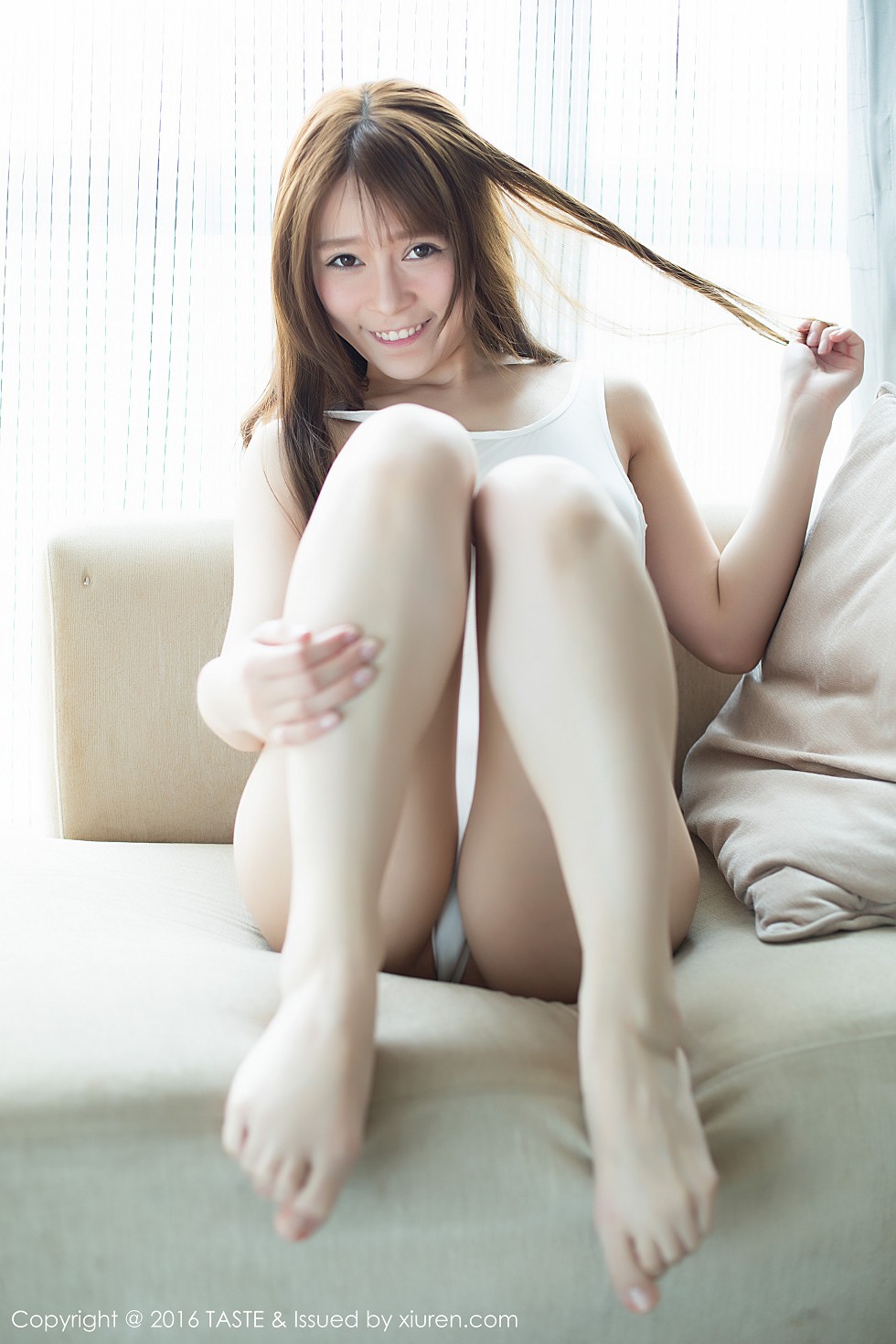 [Taste顽味生活]Vol.018_嫩模Carol酱Tokyo Hot主题白色死库水丰满迷人写真93P
