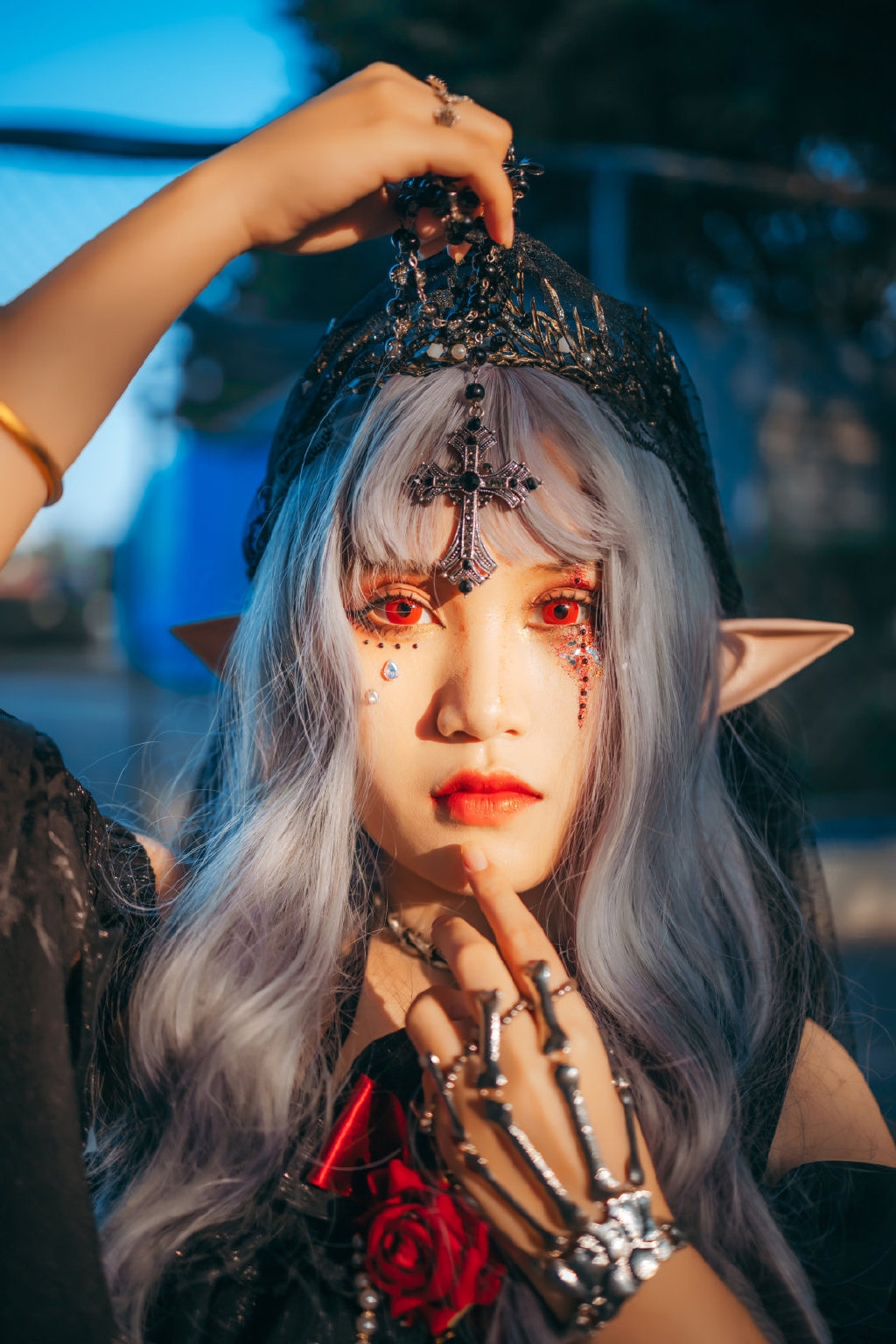 洛丽塔青春美女精灵cosplay性感图片