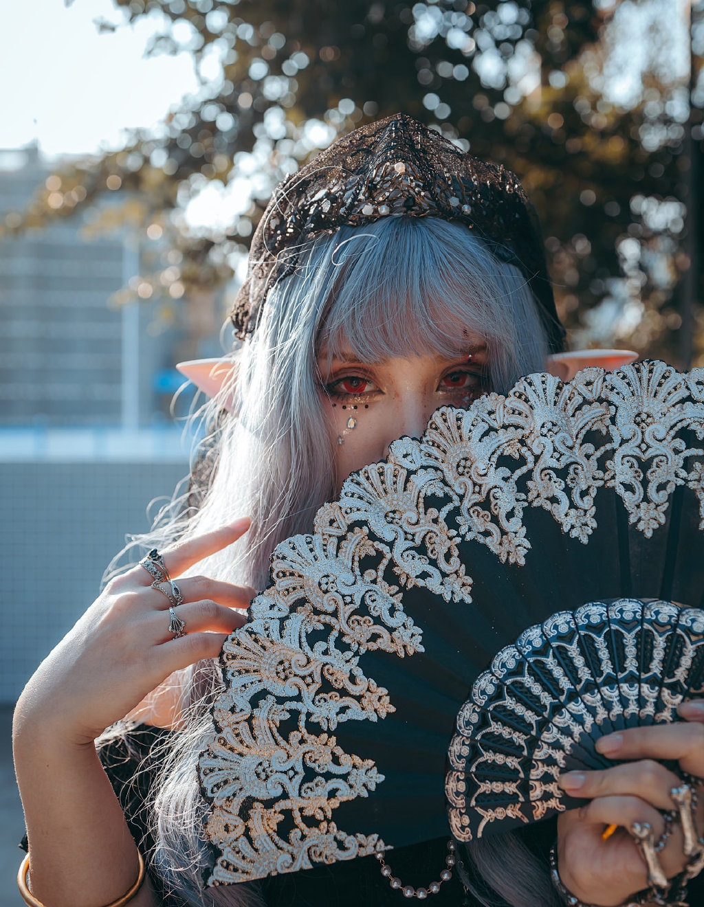 洛丽塔青春美女精灵cosplay性感图片